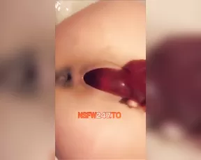 Madeleine Ivy vib pleasure bath room show snapchat free