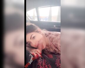 Ana Lorde HOTTEST PUBLIC BLOW JOB EVER snapchat premium porn livesex1
