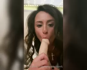 NattyAdams - Solo Cum In Schoolgirl Costume