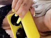 Layna Boo blonde pussy finger bed snapchat free