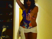 Mirniy Chaturbate amateur couple BJ & deepthroat face fuck cam porn vid