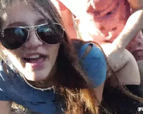 Amber Sonata Fucking Cockthirsty Teen on Cliffside | ManyVids Outdoors
