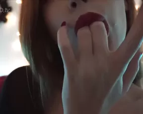 Luna roux smoking spit and lipstick oral fixation | lipstick fetish, oral fixation, smoking, spit fetish