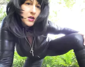 Amypaige catsuit worship in the wild – POV | ManyVids live porn live sex 1