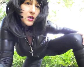 Amypaige catsuit worship in the wild – POV | ManyVids live porn live sex 1