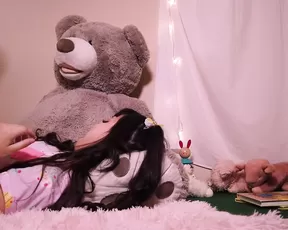Dearestdoll mommy days gets dolly ready for bed | diaper fetish, mommy roleplay, age play, lesbian