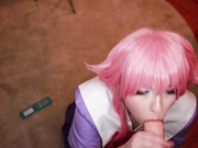 EllieMarie Yuno Gasai Gfe Dildo Blowjob | ManyVids Free POV BJ Porn