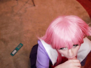 EllieMarie Yuno Gasai Gfe Dildo Blowjob | ManyVids Free POV BJ Porn