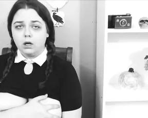 Honey BunTV Teen Wednesday Addams Needs Her Toy | ManyVids Free Porn Videos