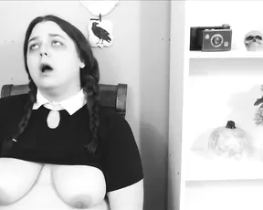 Honey BunTV Teen Wednesday Addams Needs Her Toy | ManyVids Free Porn Videos