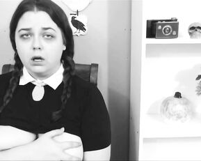 Honey BunTV Teen Wednesday Addams Needs Her Toy | ManyVids Free Porn Videos