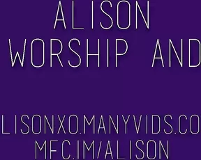 Alisonxo ass worship tights and oil massage 2017_04_01 | ManyVids Free Porn Videos