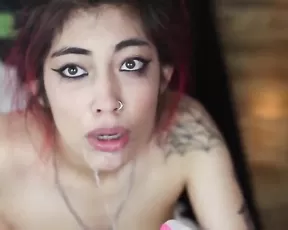 Ashleejuliet sloppy deep throat for daddy | ManyVids Free Porn Videos