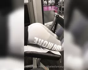 nathaliesfantasy gym time show chat live porn