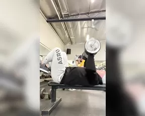 derrickpierce Here's a quick glimpse at today's workout burning so show chat live porn