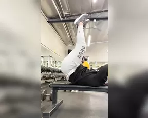derrickpierce Here's a quick glimpse at today's workout burning so show chat live porn