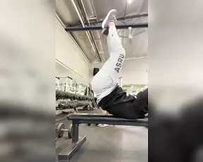 derrickpierce Here's a quick glimpse at today's workout burning so show chat live porn