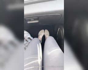 lilacwinds Road trip toes taking my socks off after a long day show chat live porn