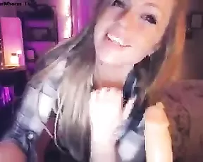 BeaBee busty beautiful girl riding dildo webcam show