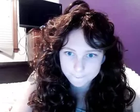 Short haired teen getting it from behind