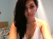 Pretty milf wife is fuck hard doggy style with internal cumshot and creampie