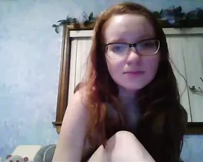 Barely legal webcam couple in action