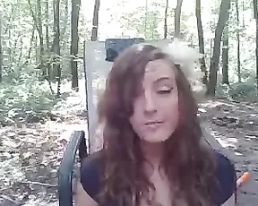 Flirty girl sucks and gets a facial