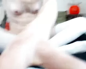 Slutty babe is ready to show us her boobs