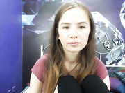 Super busty webcam chick plays with her clit