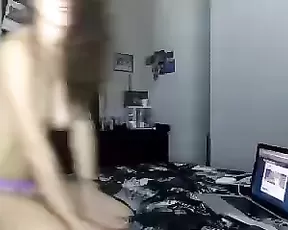 Busty wife in corset rides that shaft