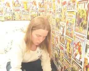 Young slut stripping for me!