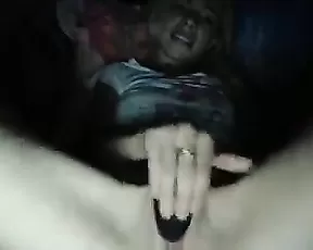 Redhead is masturbating in this video