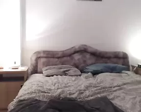 Small tits brunette sits on a dildo