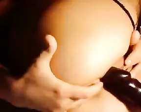 Bleach blonde teen licked and filled with cock