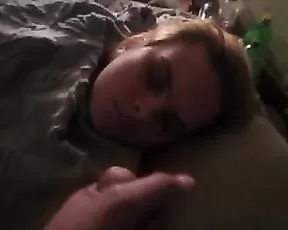 wife gets huge cum suprise wake by shemale cumming her face show premium manyvids live porn live sex 1