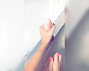 Blakely Bunny POV masturbation with dildo footjob live porn live sex
