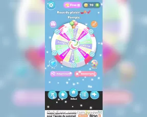 amayagem 05 01 2021 Jouons un jeu mon ch ri Voici la roue du plaisir envoie show chat live porn