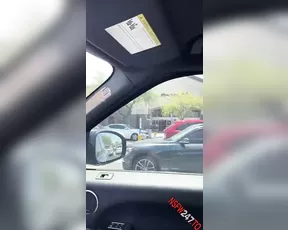 Allison Parker cucumber masturbation in car snapchat premium live porn live sex 1