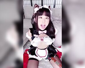 kittyxkum sexy maid xxx snapchat premium live porn live sex 1