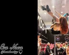 evanova Full behind the scenes clip from AVN Sorry for the weird show chat live porn