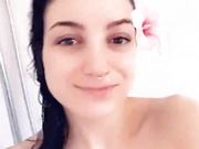 Just Violet shower time snapchat premium live porn live sex