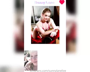 sunnylanelive Good morning don't forget to watch me get the mai show chat live porn