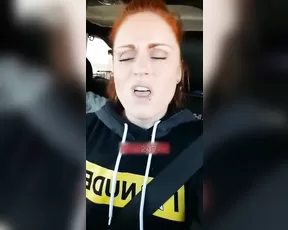 Chrissy Leblanc flashing in car snapchat premium live porn live sex