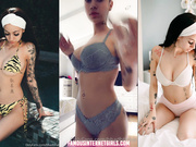 bhadbhabie teasing lingerie slut chat insta leaked video