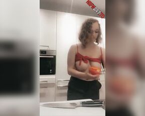 Sarah Calanthe cooking naked snapchat premium live porn live sex 1