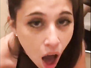 Violet Summers dressing room blowjob with swallow snapchat premium live porn live sex