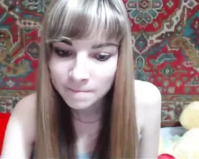 Teen sucks a big cock
