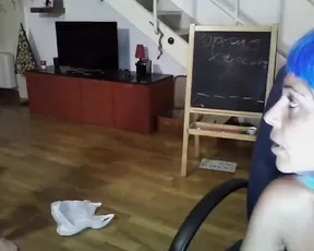 Nice girl sucks and gets cumshot