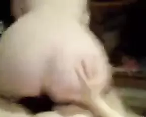 Rough blowjob for a blonde