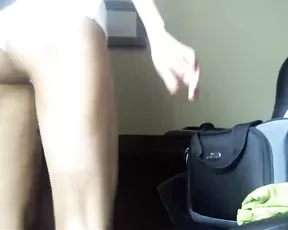 Puffy pussy lips are massaged
